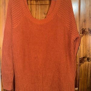 Rust Orange Women's Sweater